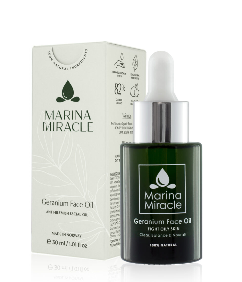 MARINA MIRACLE – GERANIUM ANSIKTSOLJE