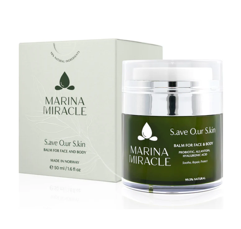 MARINA MIRACLE SOS Balm gjenoppbyggende ansiktskrem i krukke